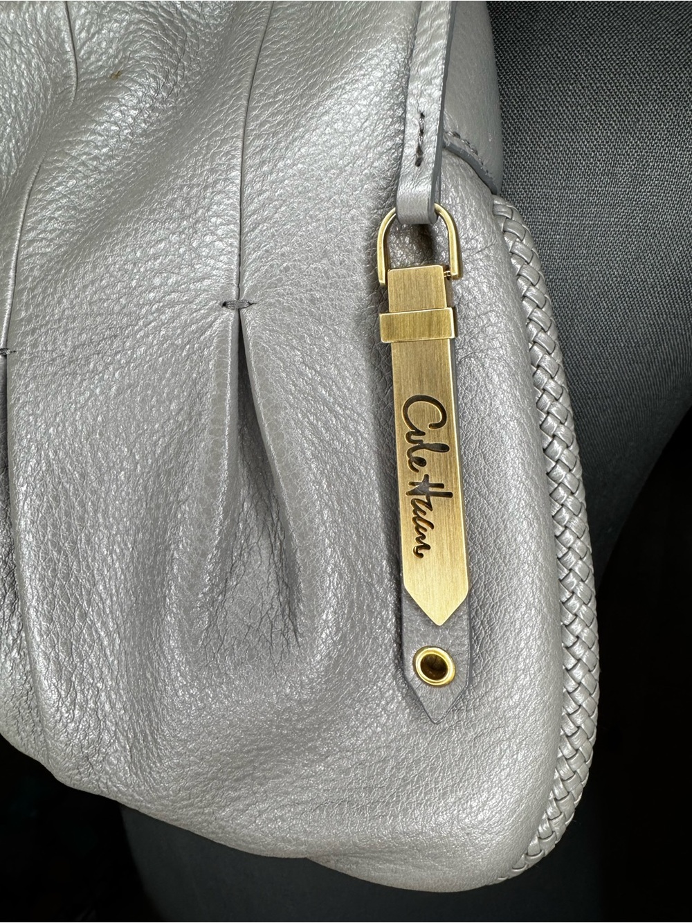 VINTAGE Y2K Cole Haan ‘Village’ Pleated Hobo Shoulder Bag